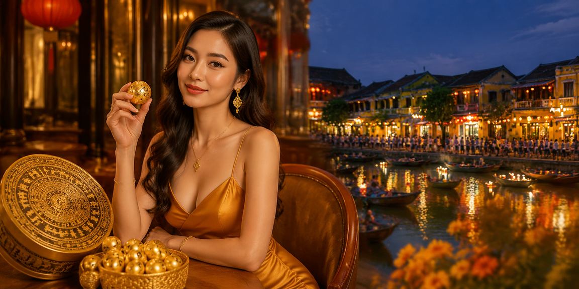 Người dùng Hội An thưởng thức cà phê và xem kết quả xổ số trên điện thoại